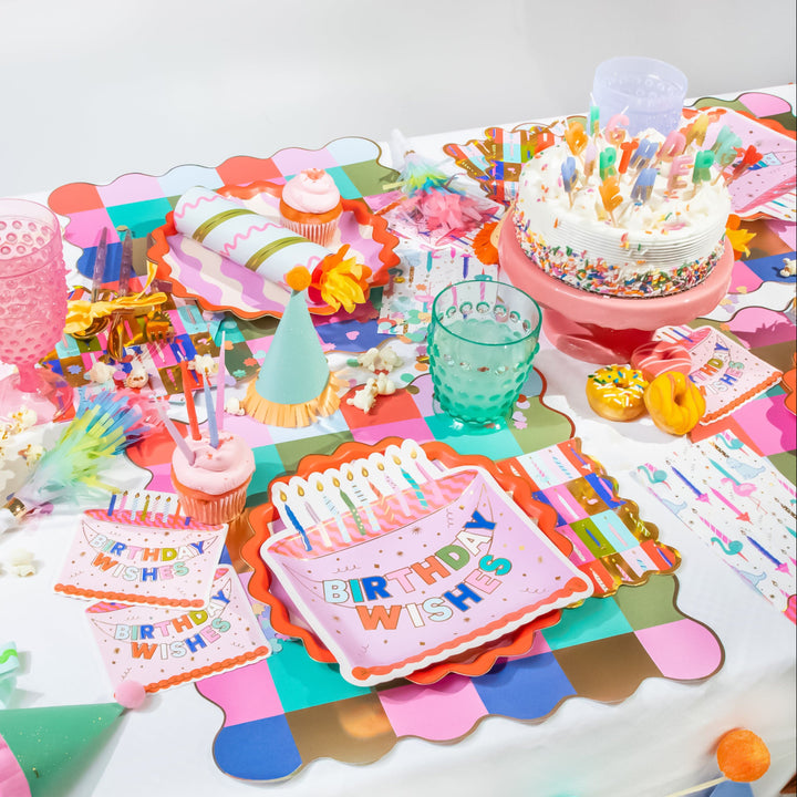 Birthday Wishes Dessert Plates (10 count)
