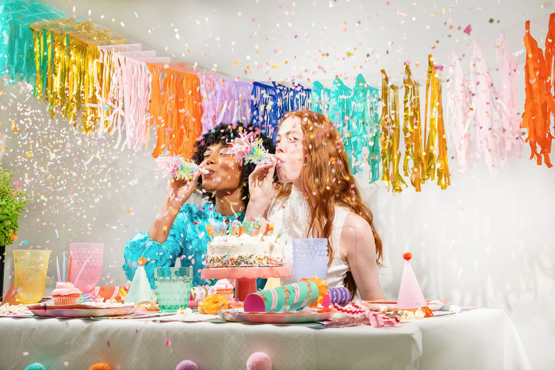 Frill Seeker Fringe Confetti Party Blowers (6 ct)