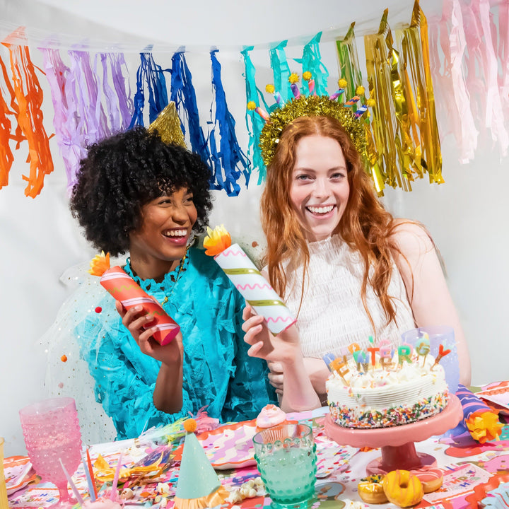 Birthday Candle Confetti Party Crackers (6 ct)