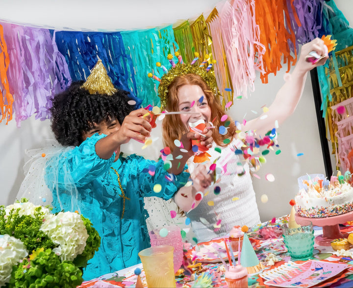 Birthday Candle Confetti Party Crackers (6 ct)