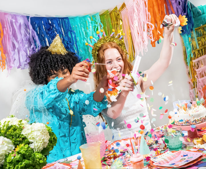 Birthday Candle Confetti Party Crackers (6 ct)
