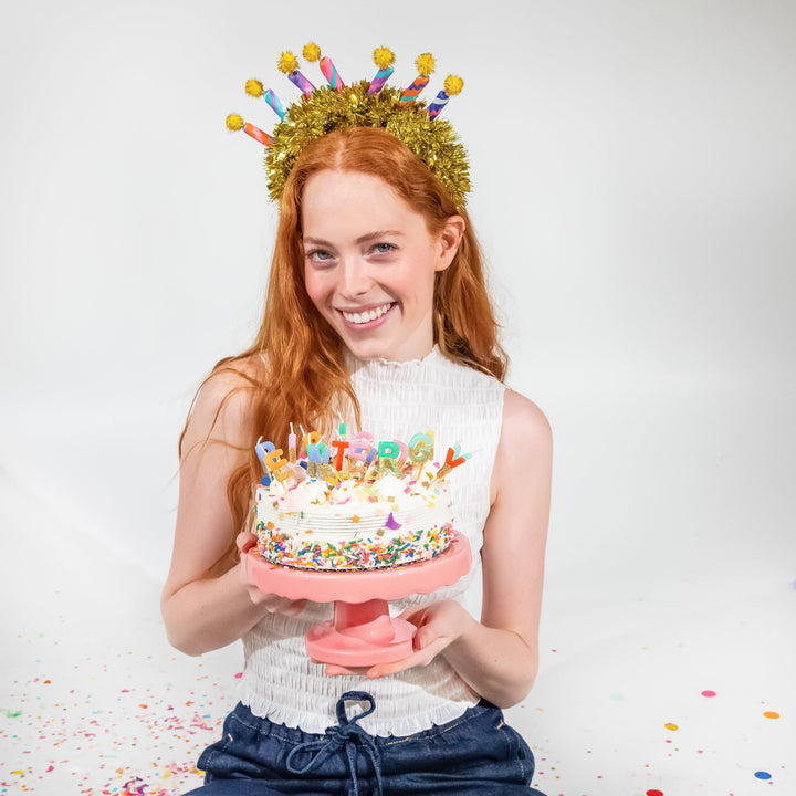 Big Birthday Energy Glitter Birthday Candles Set