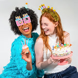 Cake Face Novelty Birthday Glasses