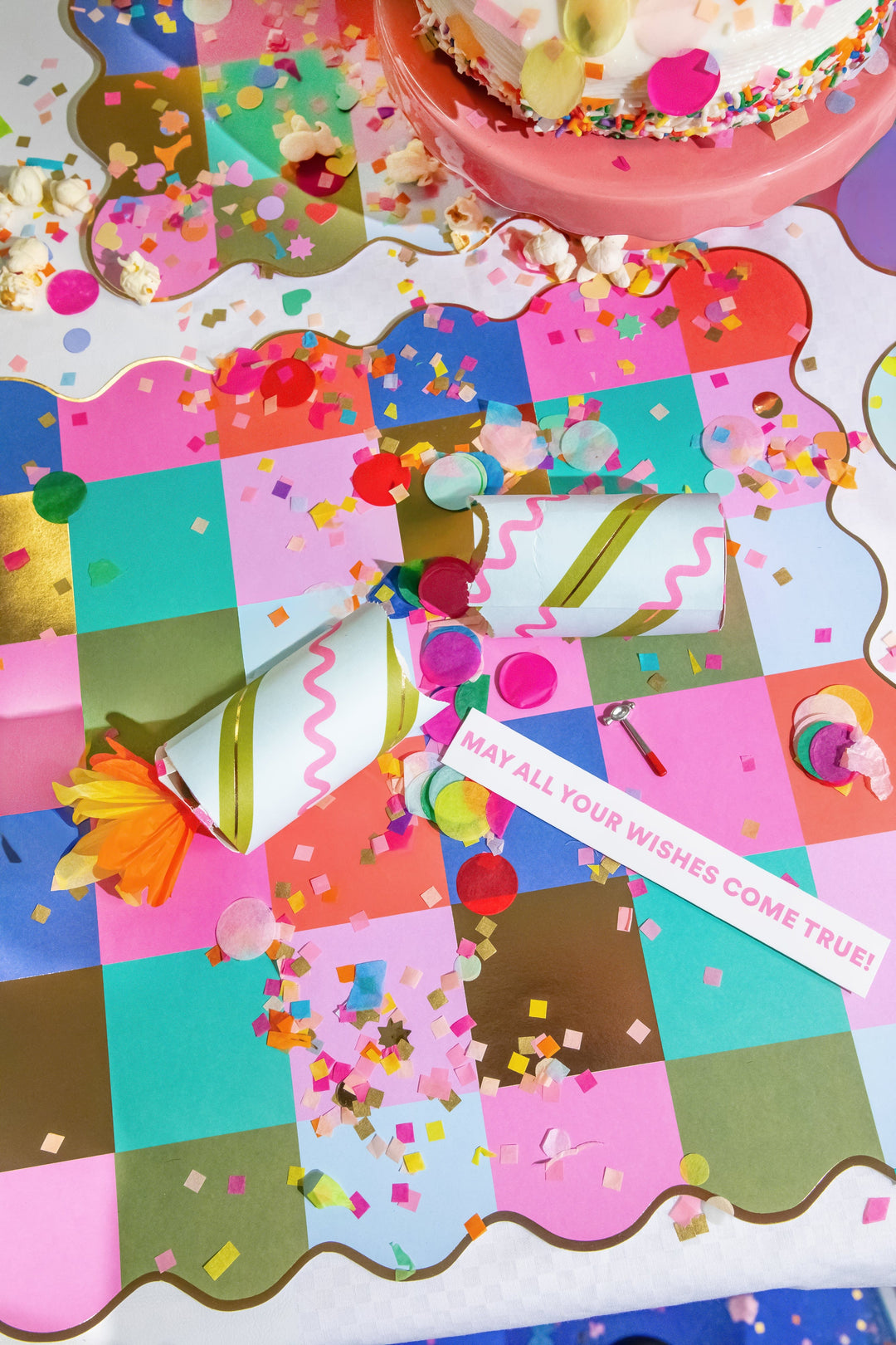 Birthday Candle Confetti Party Crackers (6 ct)