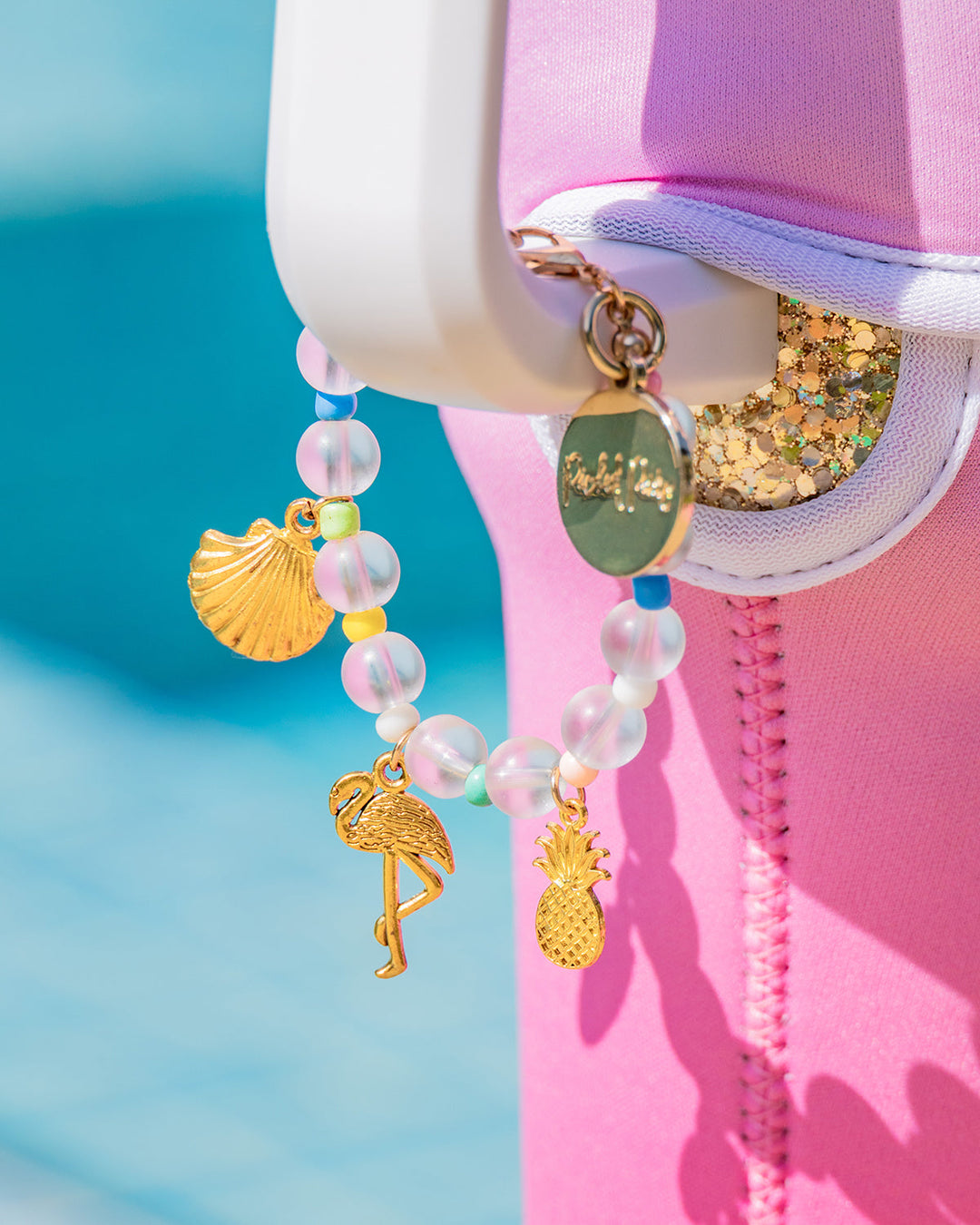 Beaded Summer Drink Charms