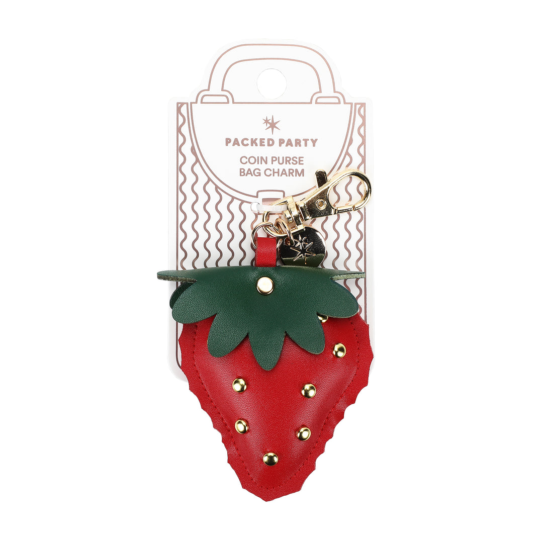 Strawberry Bag Charm