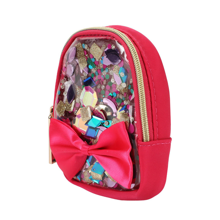 "Audrey" Mini Confetti Backpack Bag Charm