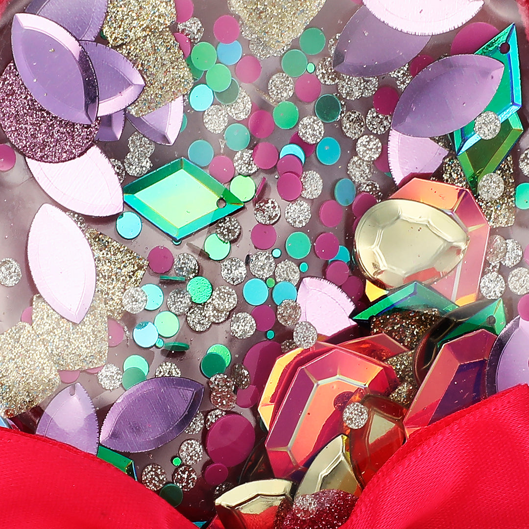 "Audrey" Mini Confetti Backpack Bag Charm
