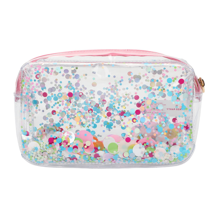 Clear Vinyl Confetti Pouch