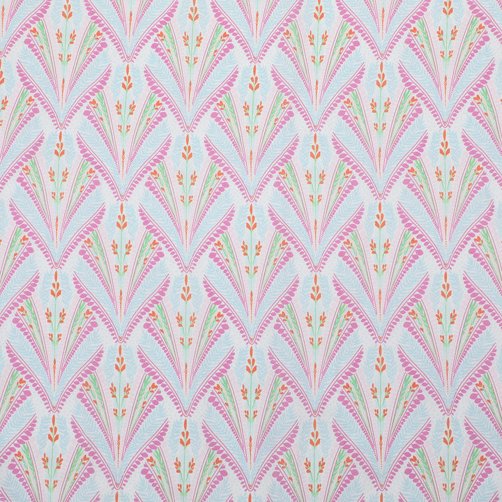 Petals &amp; Plumes Satin Anything Scarf