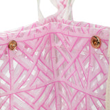 PINK TILE VINYL TOTE