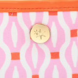 Geo Chic Oversized Tote with Wallet