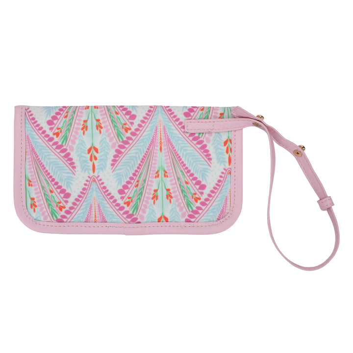 Petals &amp; Plumes Oversized Tote Bag with Wallet