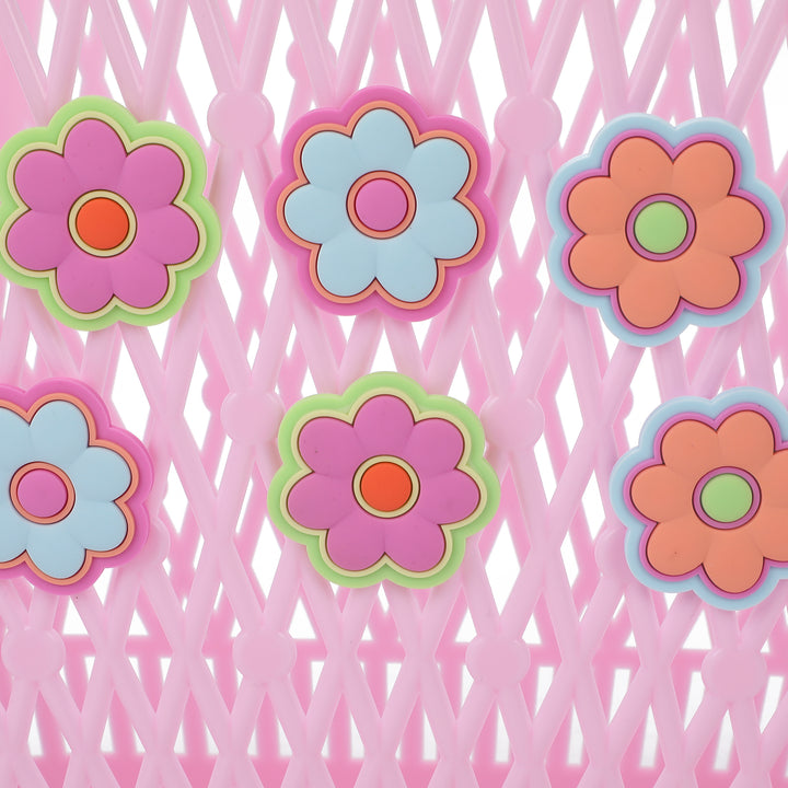 Petal Party Pink Basket &amp; Floral Jibbitz