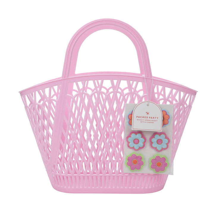 Petal Party Pink Basket &amp; Floral Jibbitz