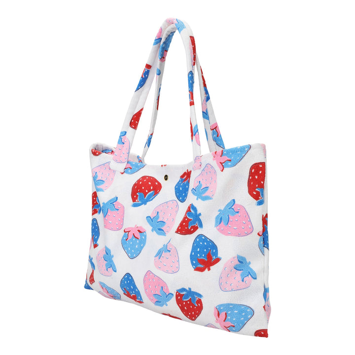 Red, White &amp; Berry 2-in-1 Towel Tote Bag