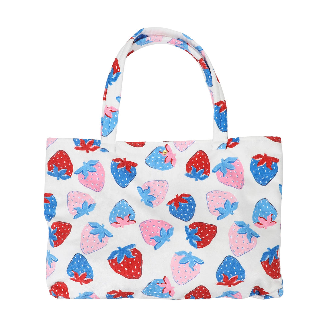 Red, White &amp; Berry 2-in-1 Towel Tote Bag