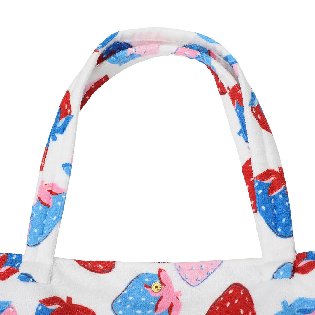Red, White &amp; Berry 2-in-1 Towel Tote Bag