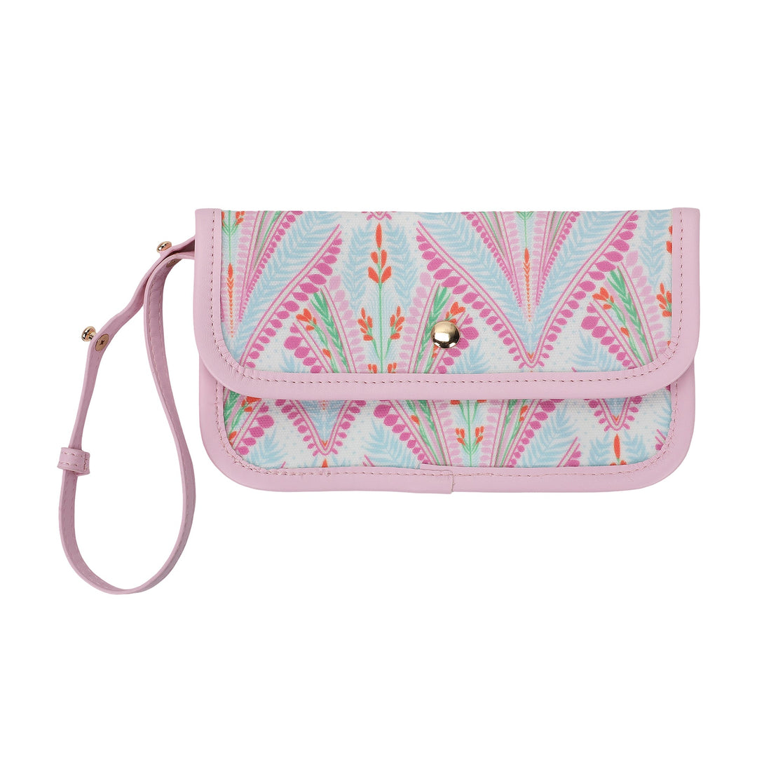 Petals &amp; Plumes Oversized Tote Bag with Wallet