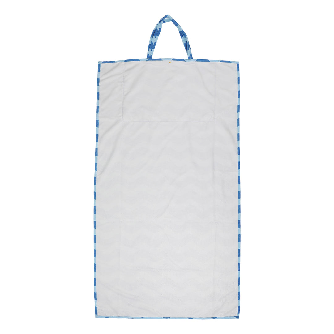 Blue Wave 2-in-1 Towel Tote Bag