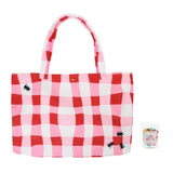 Picnic Perfect Gingham 2-in-1 Towel Tote Bag