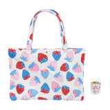 Red, White & Berry 2-in-1Towel Tote Bag
