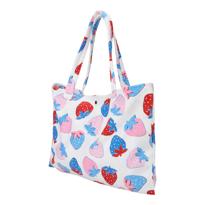 Red, White &amp; Berry 2-in-1 Towel Tote Bag