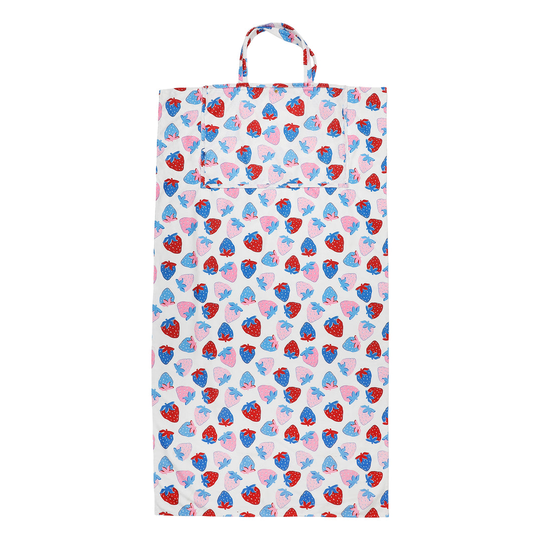 Red, White &amp; Berry 2-in-1 Towel Tote Bag