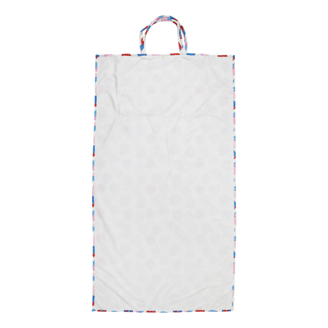 Red, White &amp; Berry 2-in-1 Towel Tote Bag