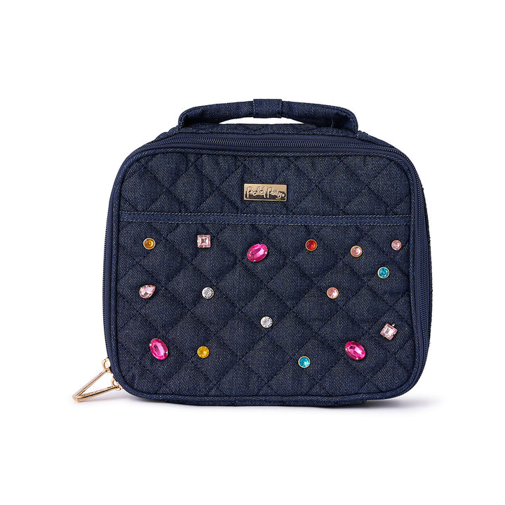 Packed Party Denim and Multi-color Gemstones Adult Lunchbox