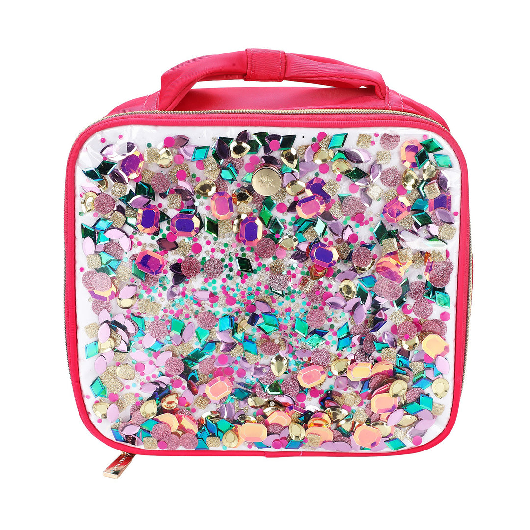 "Audrey" Jewel Confetti Insulated Lunch Box