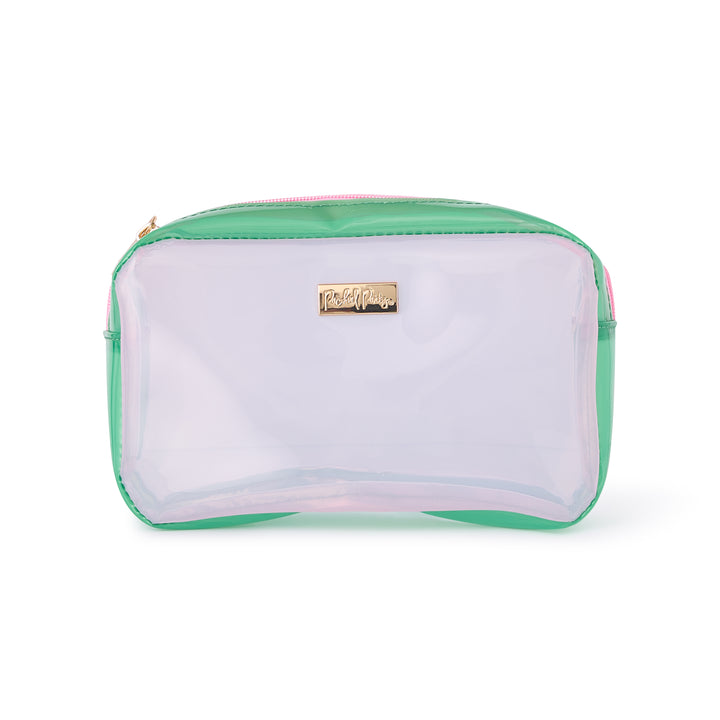 Color Block Jelly Pouch