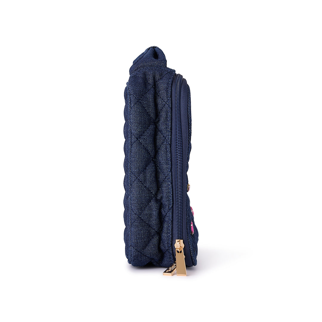 Denim &amp; Gems Quilted Lunchbox