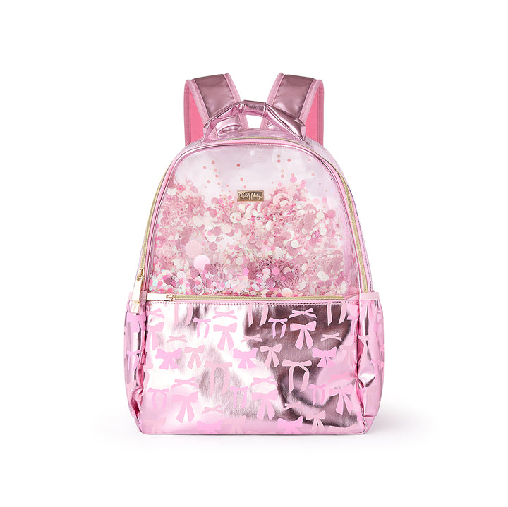 Pink Bows &amp; Confetti Backpack