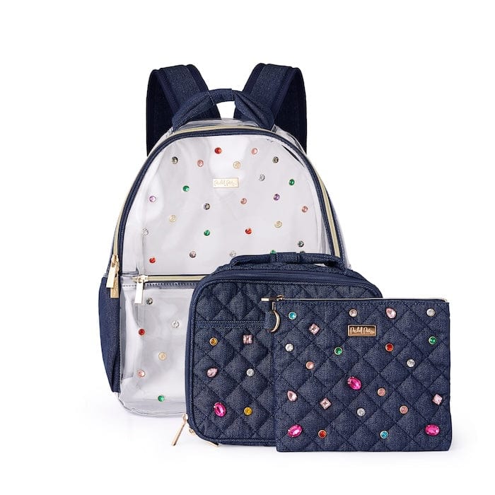 Denim &amp; Gems Quilted Lunchbox
