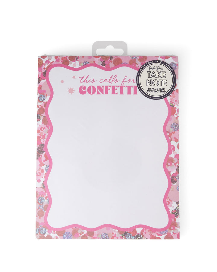 Jumbo Confetti Notepad