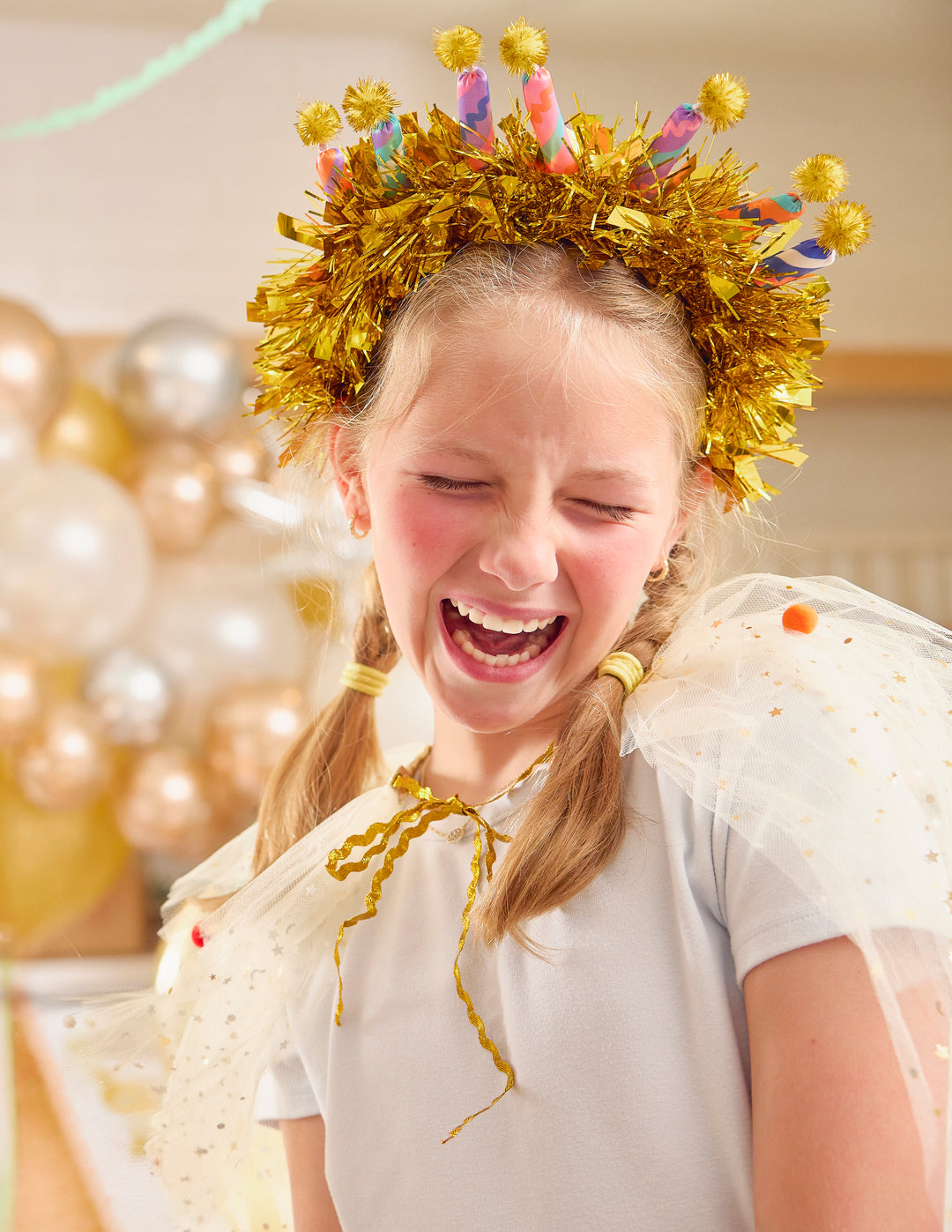 Frosted In Fun Tulle Celebrations Cape