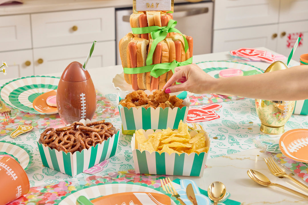 Fan of Fun Snack Trays