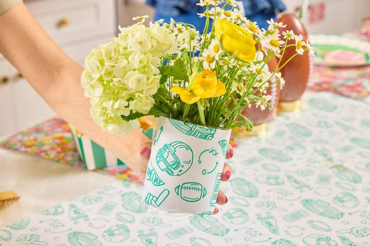 Game Day Goals Paper Table Runner