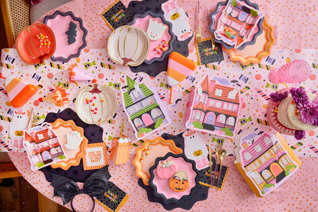 Pink-a-boo Candy Toss Paper Table Runner (25ft cut to fit)