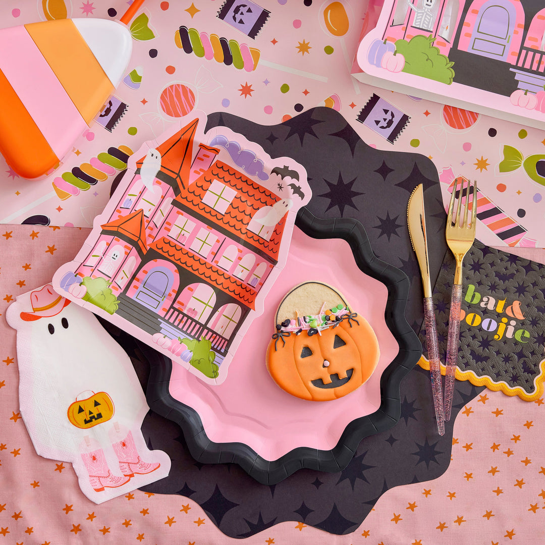 Pink-a-boo Candy Toss Paper Table Runner (25ft cut to fit)