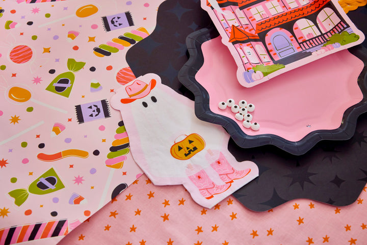 Cow-Goul Guest Towel Paper Napkins (Halloween Ghost Napkins)
