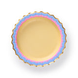 Rainbow Ric Rac Assorted Dessert Plate Set