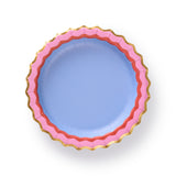 Rainbow Ric Rac Assorted Dessert Plate Set