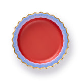 Rainbow Ric Rac Assorted Dessert Plate Set