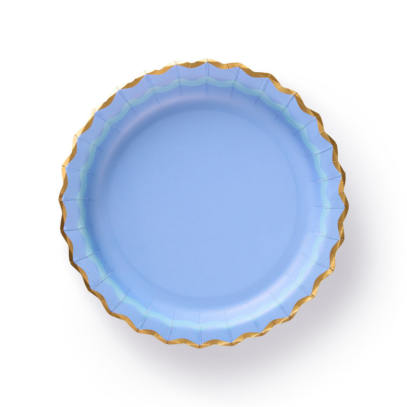 Rainbow Ric Rac Assorted Dinner Plate Set