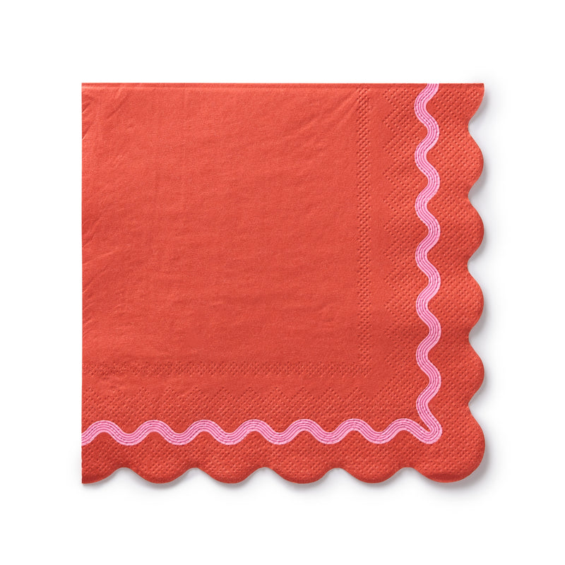 Rainbow Ric Rac Assorted Lunch Napkin