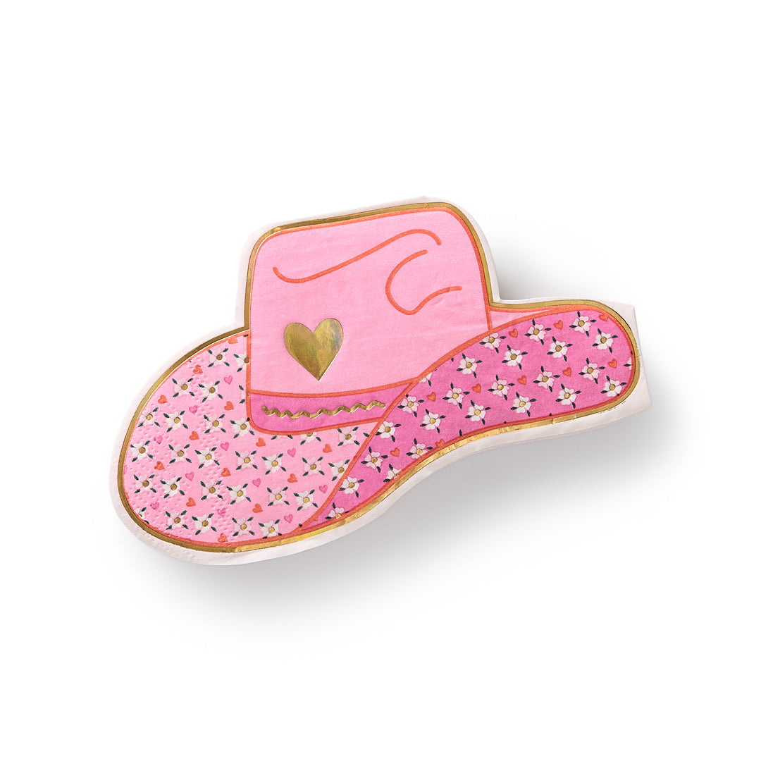 Hey Cowgirl Diecut Napkins (20 ct)