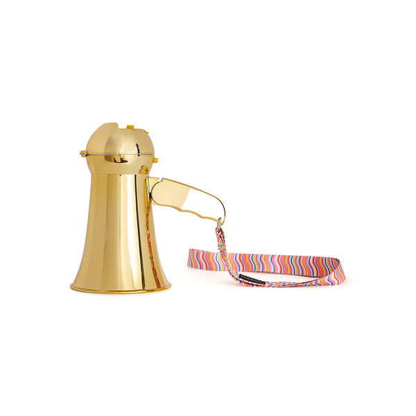 Shout It Out Gold Megaphone