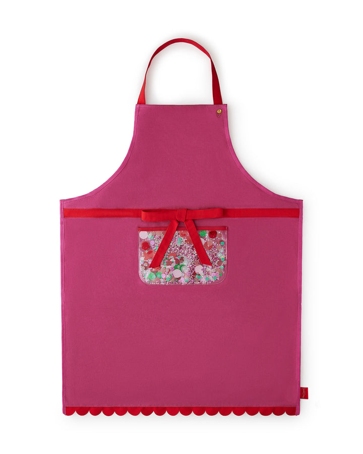 PRETTY IN PINK CONFETTI APRON